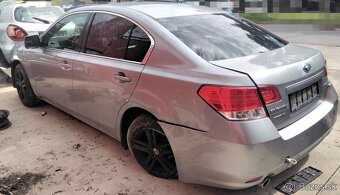 SUBARU LEGACY 2.5 AWD 2010 predám MOTOR EJ25, DVERE, PREVODO - 2