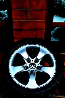 alu R17 5x120, zimné pneu 235/55, Orig. BMW X3 - 2