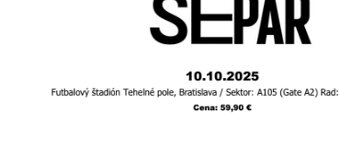 SEPAR TEHELNE POLE + VIP - 2