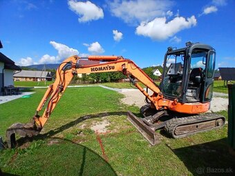 MINIBAGER BAGER RÝPADLO KOMATSU PC35MR - 2