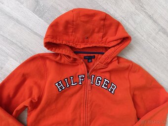 Dievčenská mikina TOMMY HILFIGER -VEľ. 12/14 ROKOV - 2
