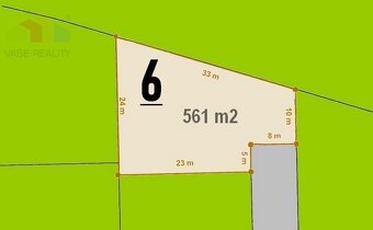 AKCIA STAVEBNÝ POZEMOK 561 M² BOROVCE, okr. Piešťany /VODA - 2