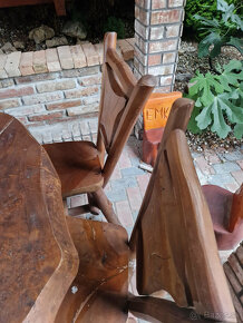 Zahradny set nabytku - stol a 4 stoliciek - 2