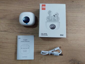 Bezdrôtové slúchadlá Godyse J90 - Bluetooth 5.3,ENC, IPX6 - 2