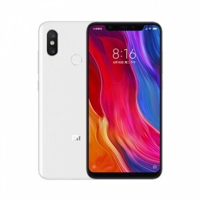 Predám Xiaomi Mi 8 6GB/64GB White+notifikačna dióda - 2