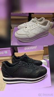 Dvoje botasky na platforme Deichmann veľkosť 37 - 2