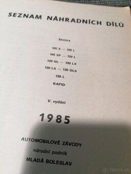 Škoda 105,120,130,RAPID - 2