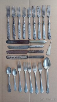 Starožitný príbor... starý - 2