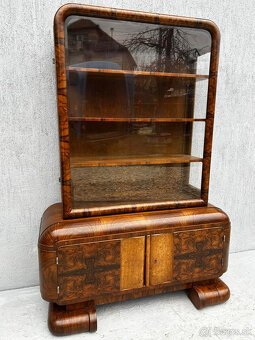 Art DECO / Kubistická vitrína - V51 - 2