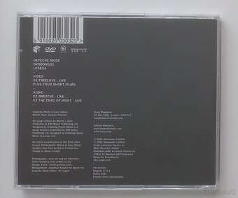 Depeche Mode Benelux DVD Freelove - 2