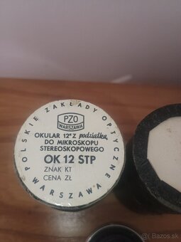 Objektív/okular do mikroskpou - 2