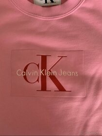 Ružová dámska mikina Calvin Klein Jeans, veľ. XS - 2