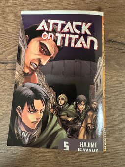 Attack on Titan 5 manga - missprint - 2