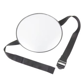 COMPASS - Zrkadlo detské na zadné sedadlo, 17 cm - 2