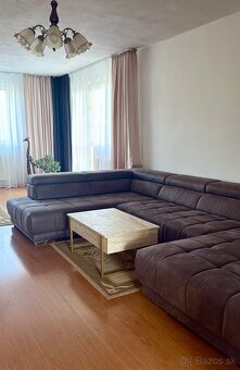 Konferenčný stolík béžová/zlatá - 2