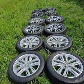 TIGUAN letna sada Alu kol originál VW Škoda R19 ET43 VW - 2