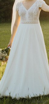 Svadobné šaty Amelia - ivory - 2