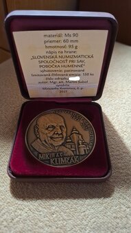 Medaila Mikuláša Klimčáka - 2