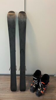 Predam detske lyze 116 cm (120 cm) s lyziarkami - 2