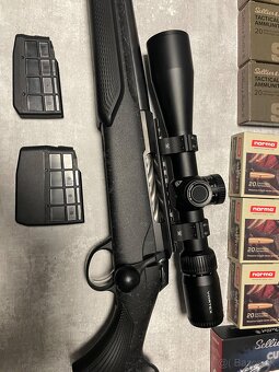 Predám ľavácku guľovnicu Tikka T3x 6,5Creedmoor - 2