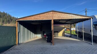 Plechová montovaná garáž PREMIUM - 2