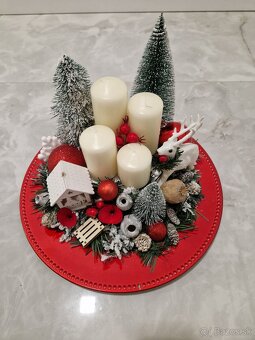 Luxusná adventná dekorácia - 2