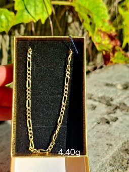 Zlaty naramok.figaro 585 - 2