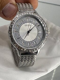 NOVÉ dámske hodinky GUESS s kamienkami - 2