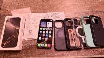 Vymenim iPhone 16 Pro zaruka iStores + original obal, skla - 2