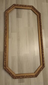 Rám masívny v zlatej farbe - 2