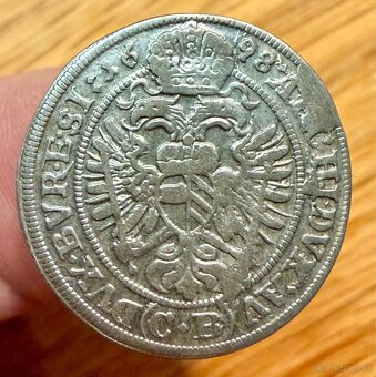 Predám 3 Kreuzer 1698 CB - 2
