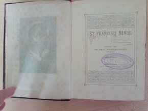 Kniha St. Francisci Minde 1899 - 2