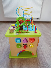 Hape motorická hracia /edukačna kocka so zvieratkami - 2