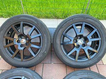 Predám čierne disky Spider R16 5x100 - 2