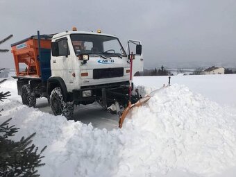Man G90 4x4 Kipper meiller Komplet z plugiem i piaskarką - 2