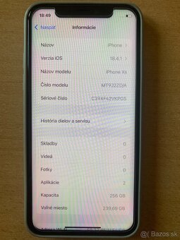 Apple iPhone XS 256 GB – výborný stav + darčeky - 2
