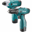 🔧 Sada aku náradia EXTOL PREMIUM – vŕtačka + rázový uťahova - 2