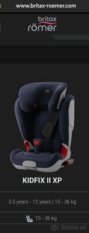 Britax Kidfix Autosedačka 3,5 - 12 rokov - 2