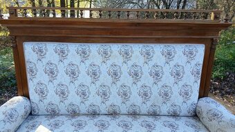 Starožitna masivna trojsedačka - 2