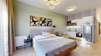 1- izb. byt s predzáhradkou v 1. etape projektu Kamence, Kys - 2