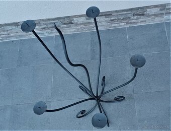 Kovový svietnik veľký - 2