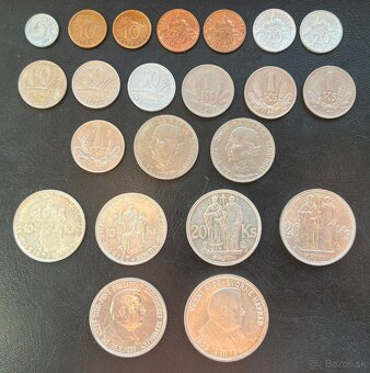 Rôzne mince Slovenský štát - 2