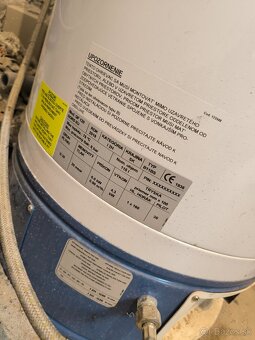 Plynový ohrievač vody quadroflex 120 - 2