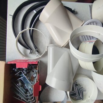 Vzduchotechnika - všetko spolu 15 eur - 2