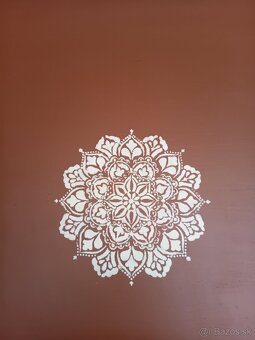 Drevený retro starý stôl - 2