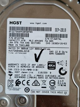 4TB SAS 12Gb/s Hitachi - 2