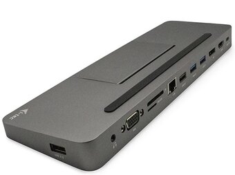 Nová dokovacia stanica I-TEC USB-C Metal 4K 3x display 85W - 2