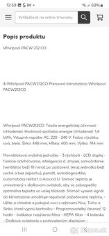 Klimatizácia prenosná Whirpool - 2
