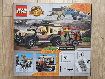 Lego Jurassic World 76951 Preprava Pyroraptora a Dilophosaur - 2