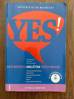 Kniha+CD YES Angličtina - nová maturita - vyššia úroveň - 2